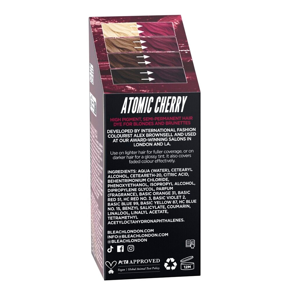 Bleach London Coloration Semi-Permanente Atomic Cherry