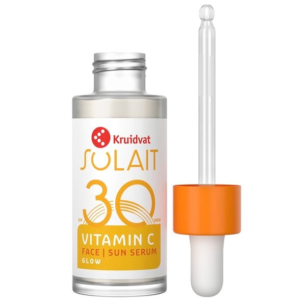 Kruidvat Solait Vitamin C SPF30 Face Sun Serum