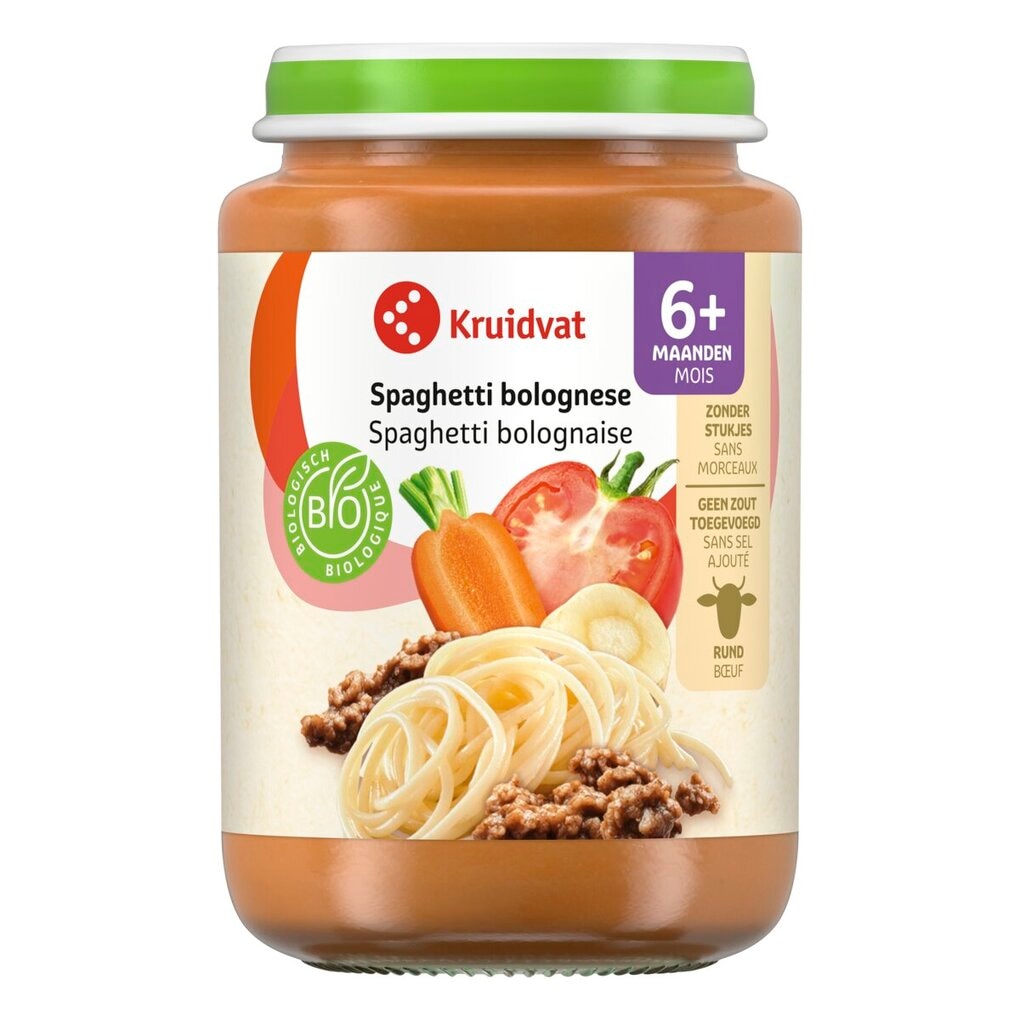 Kruidvat 6+M Bio Spaghetti Bolognese Maaltijd