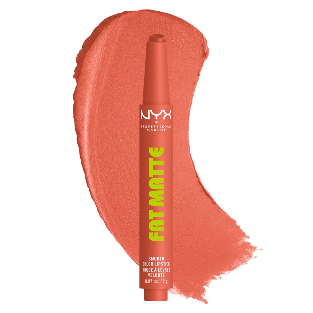 NYX Professional Makeup Fat Matte 01 Cozy Whipped Smooth Color Lipstick NYX Professional Makeup Fat Matte 01 Cozy Whipped Smooth Color Lipstick