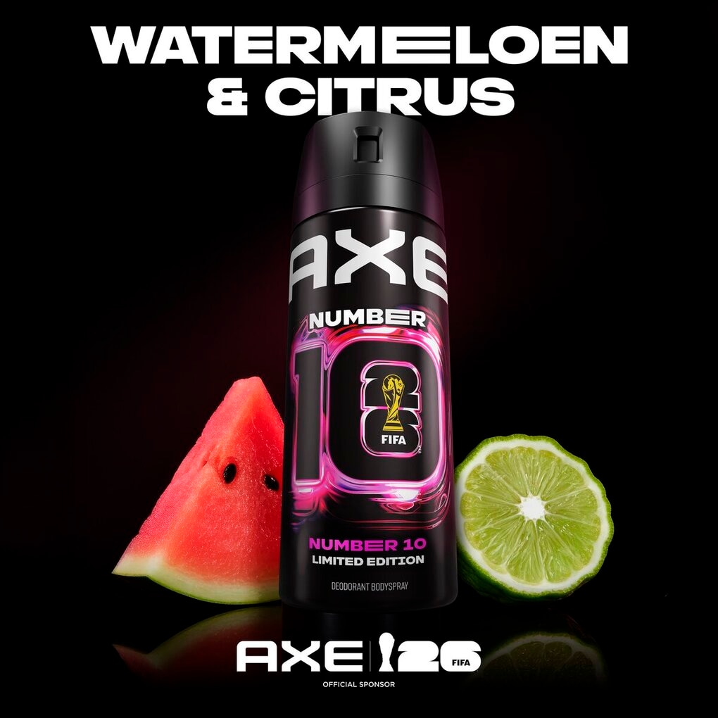 AXE Deodorant Bodyspray Number 10 FIFA Limited Edition