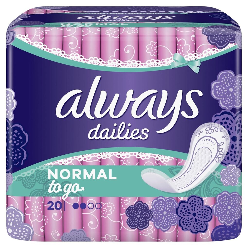 Always Dailies Singles To Go Inlegkruisjes