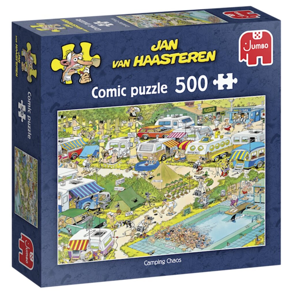 Jumbo Jan van Haasteren Camping Chaos Puzzel Jumbo Jan van Haasteren Camping Chaos Puzzel