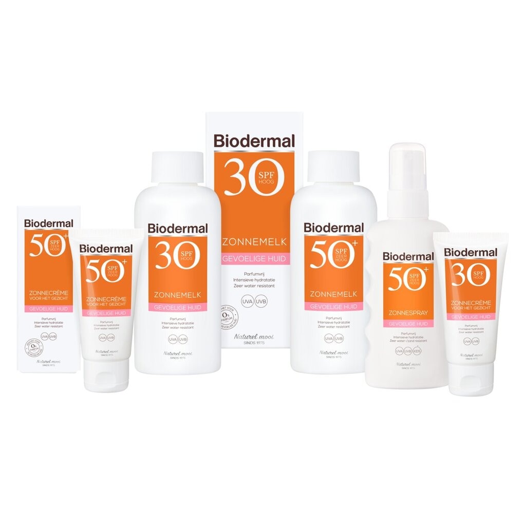 Biodermal Gevoelige Huid SPF30 Zonnespray