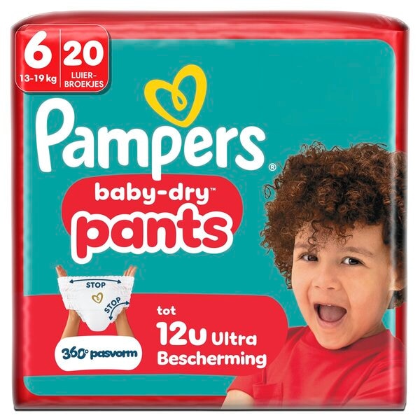 Pampers Baby-Dry Pants Maat 6 Luierbroekjes