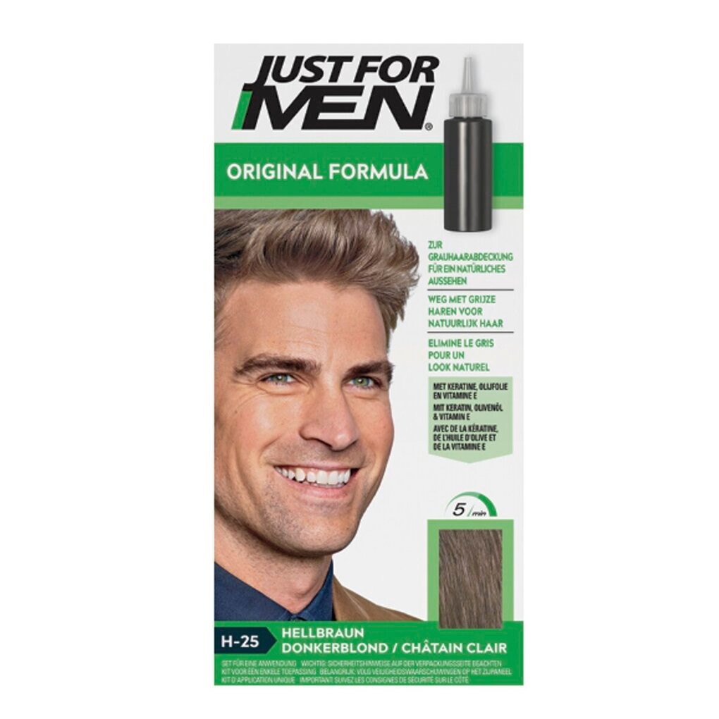 Just For Men Coloration pour Cheveux Original Formula H-25 Châtain Clair