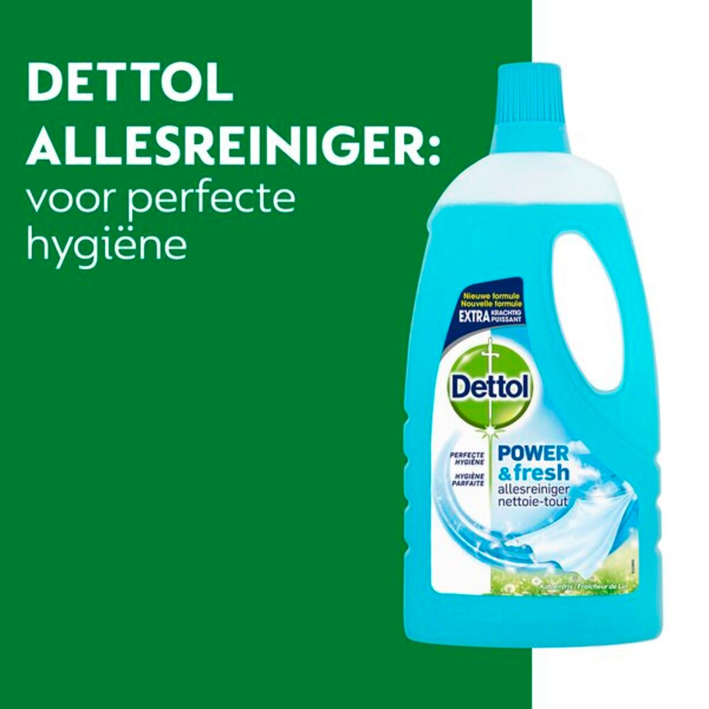 Dettol Power & Fresh Katoenfris Allesreininger