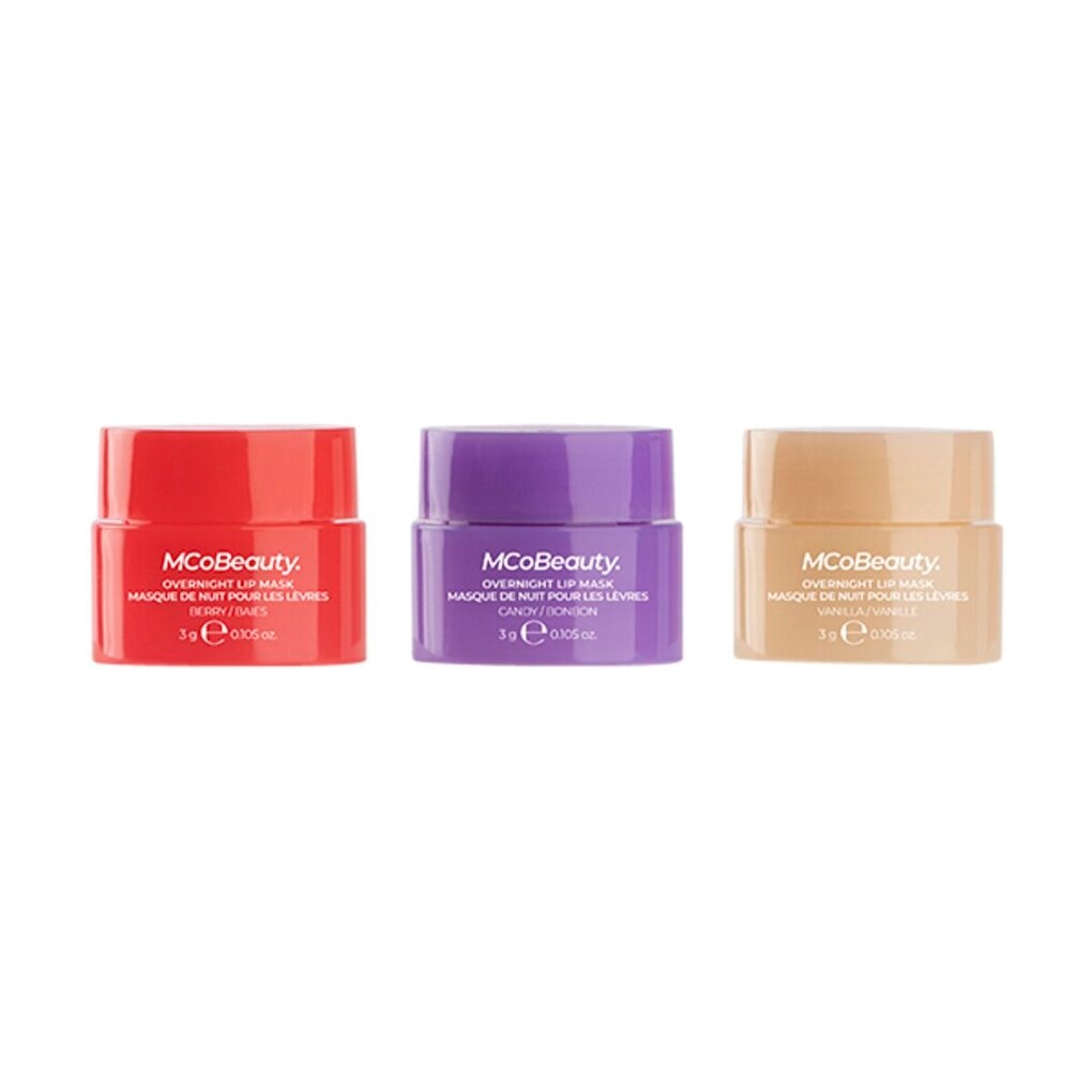 MCoBeauty Deluxe Trio Overnight Lip Masks