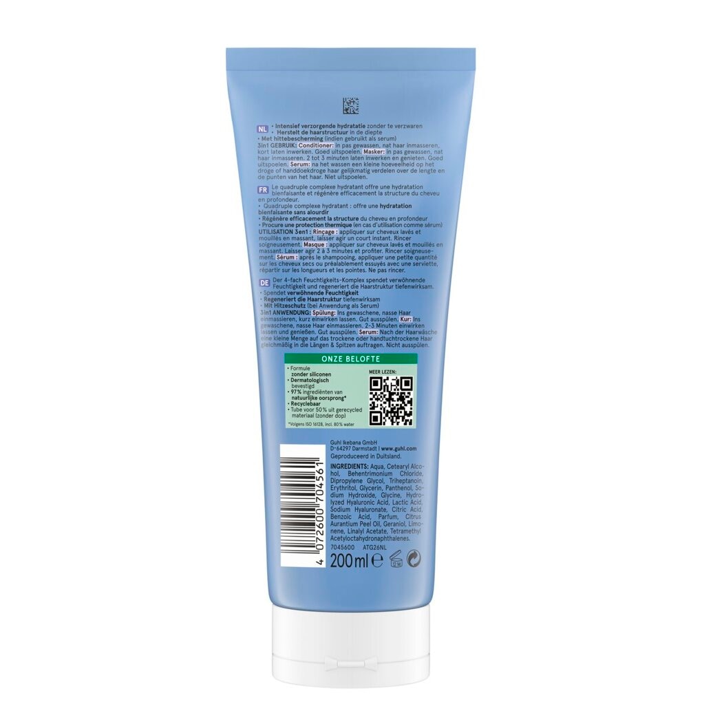 Guhl Balans & Hydratatie 3-In-1 Masker, Serum & Conditioner