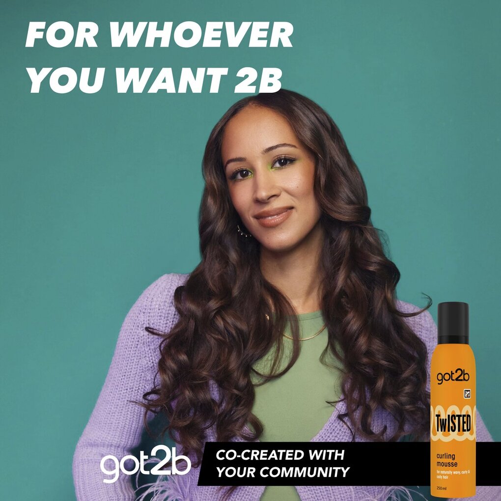 Got2b Twisted Hold 3 Curling Mousse