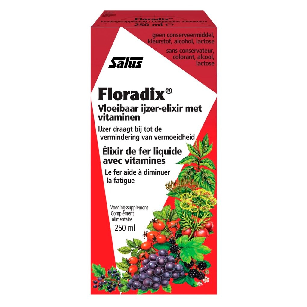 Floradix Ijzer elixir 250 ml