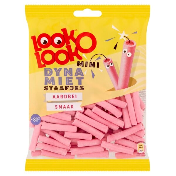 Look-O-Look Dynamietstaafjes Aardbei