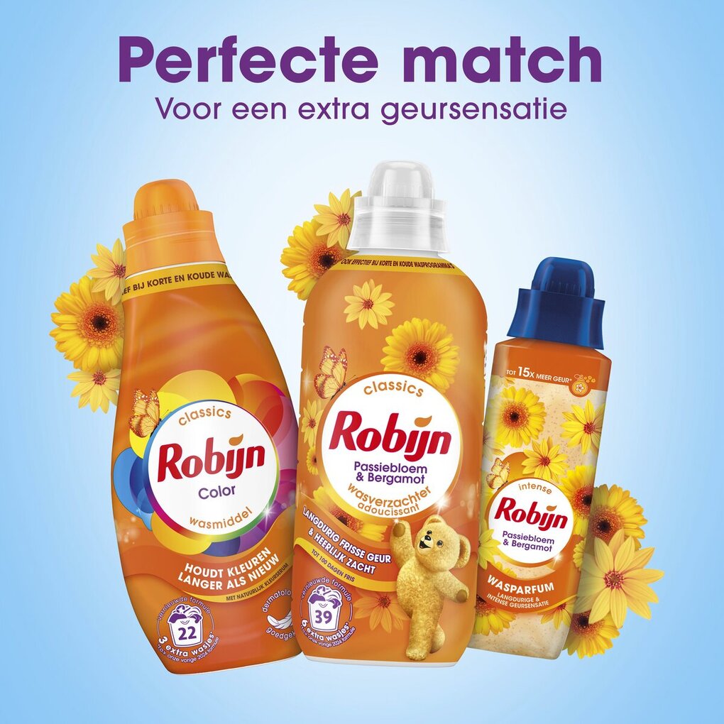 Robijn Passiebloem & Bergamot Wasparfum
