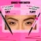 NYX Professional Makeup Fluff & Snatch Black Brow Powder Pen