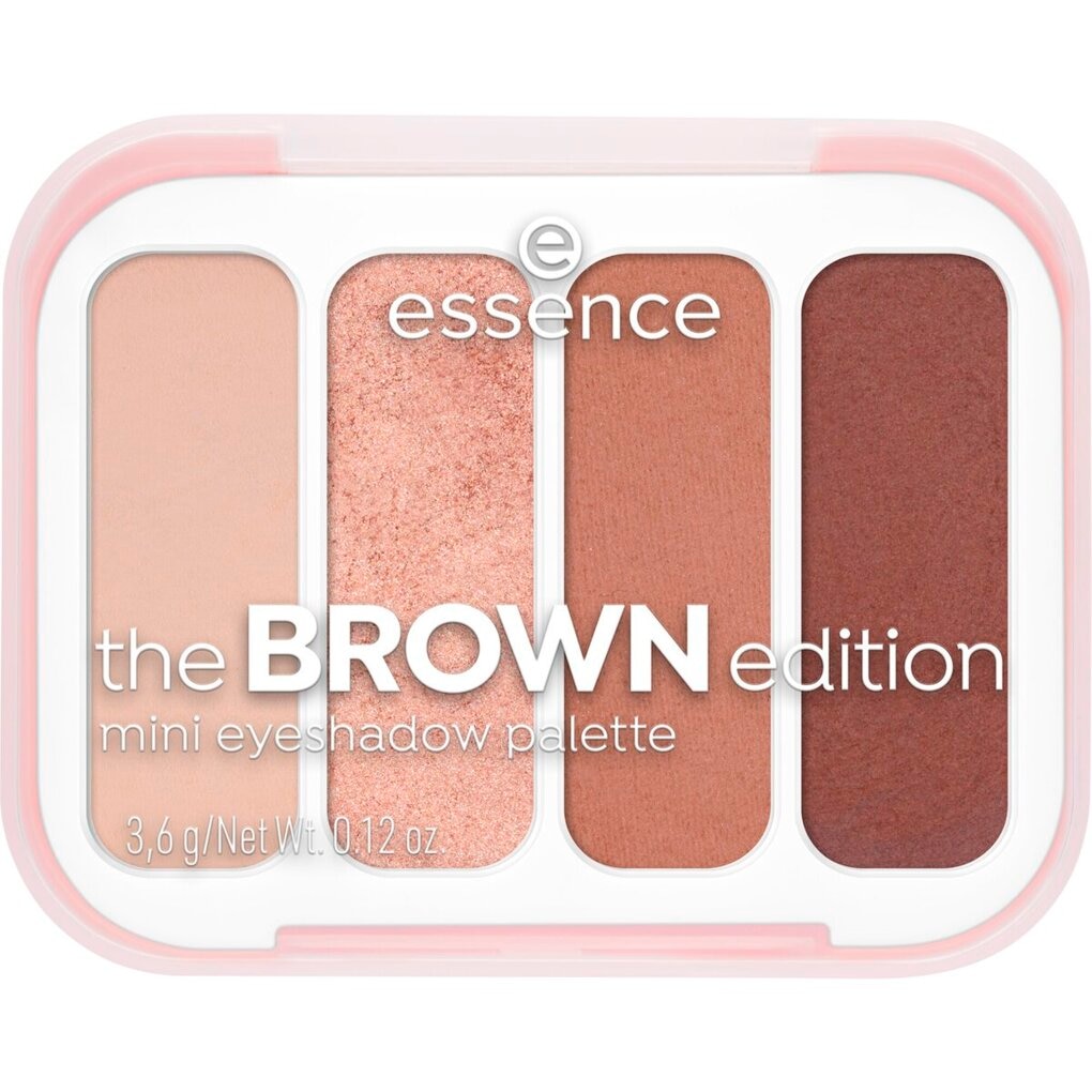 Essence The Brown Edition Mini Palette de Fards à Paupières