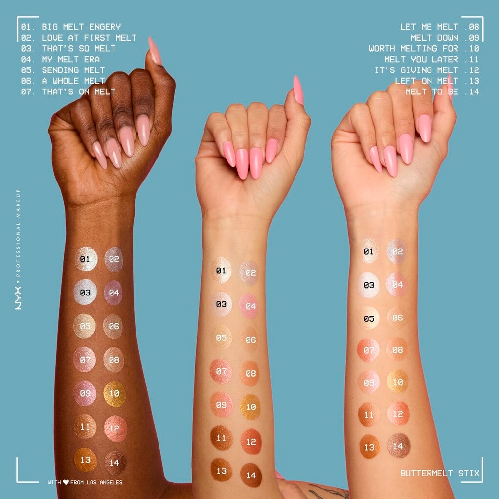 NYX Professional Makeup Glow Boosting Stick Buttermelt Stix 04 My Melt Era
