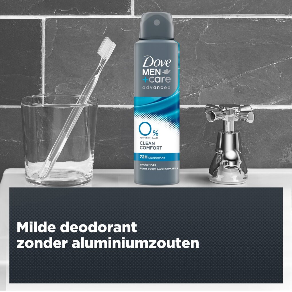 Dove Men+Care Advanced 0% Deospray Clean Comfort