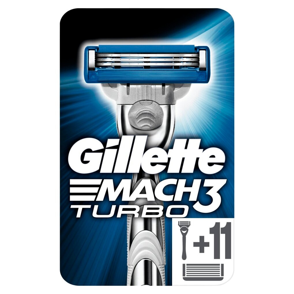 Gillette Mach3 Turbo Scheersysteem met Navulmesjes