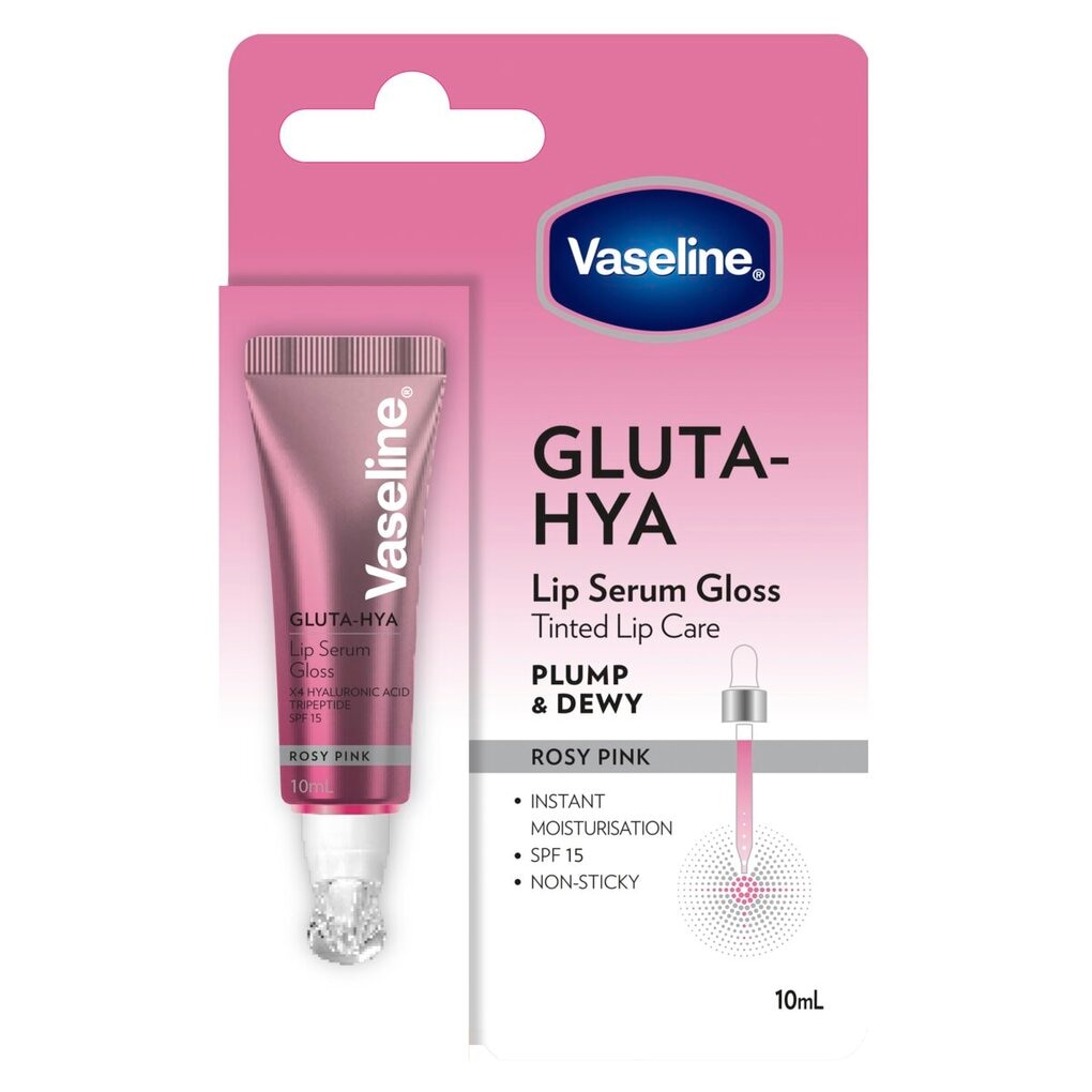 Vaseline Gluta-Hya Rosy Pink Lip Serum Gloss