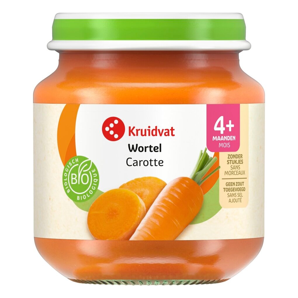 Kruidvat 4+M Bio Wortel Groentehapje