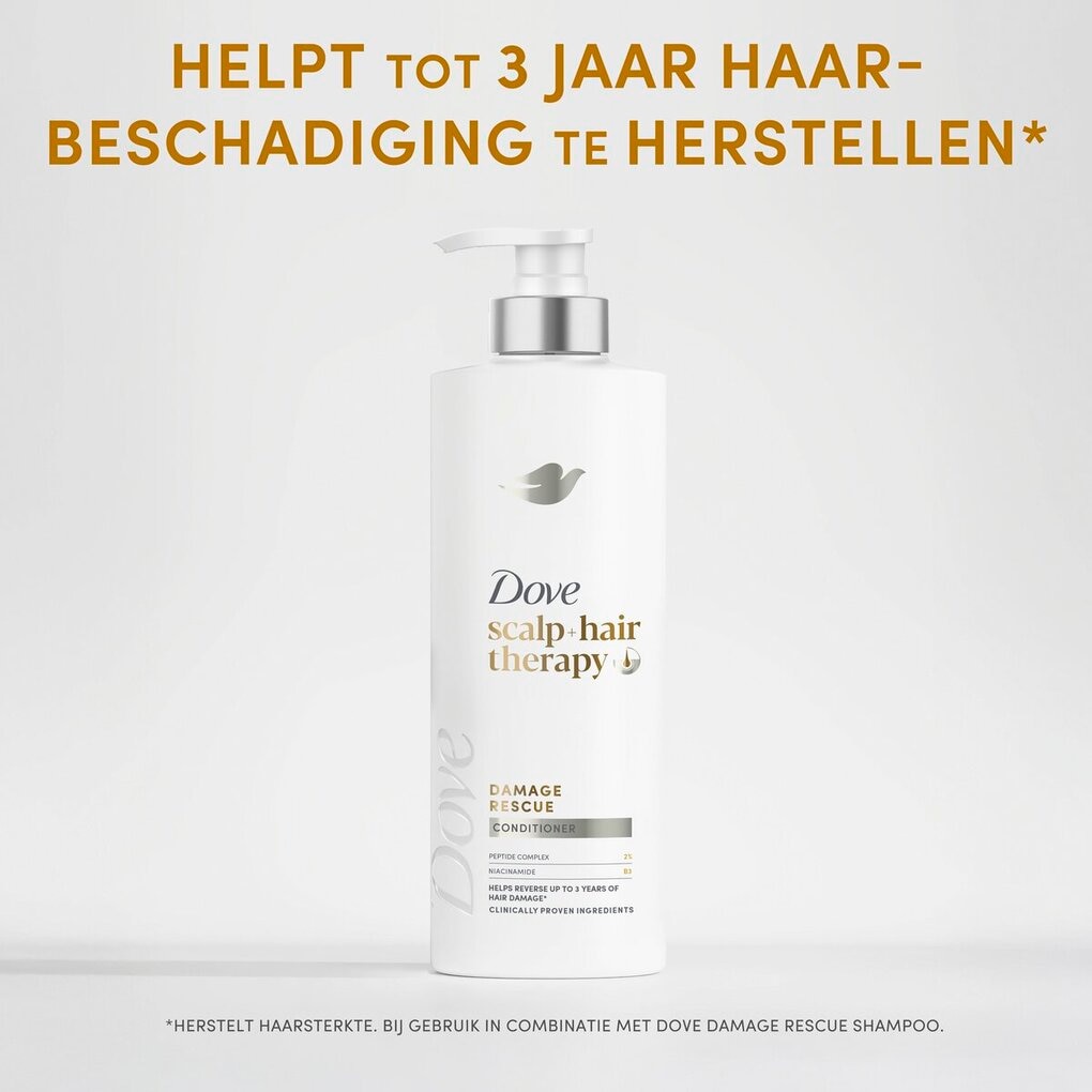 Dove Scalp + Hair Therapy Après-shampoing Damage Rescue Hydration