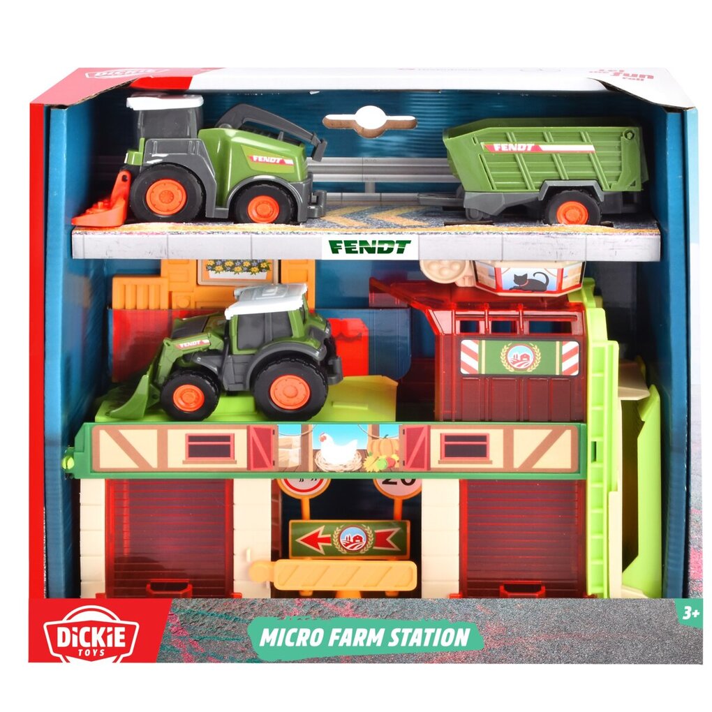 Dickie Toys Micro Farm Station Set