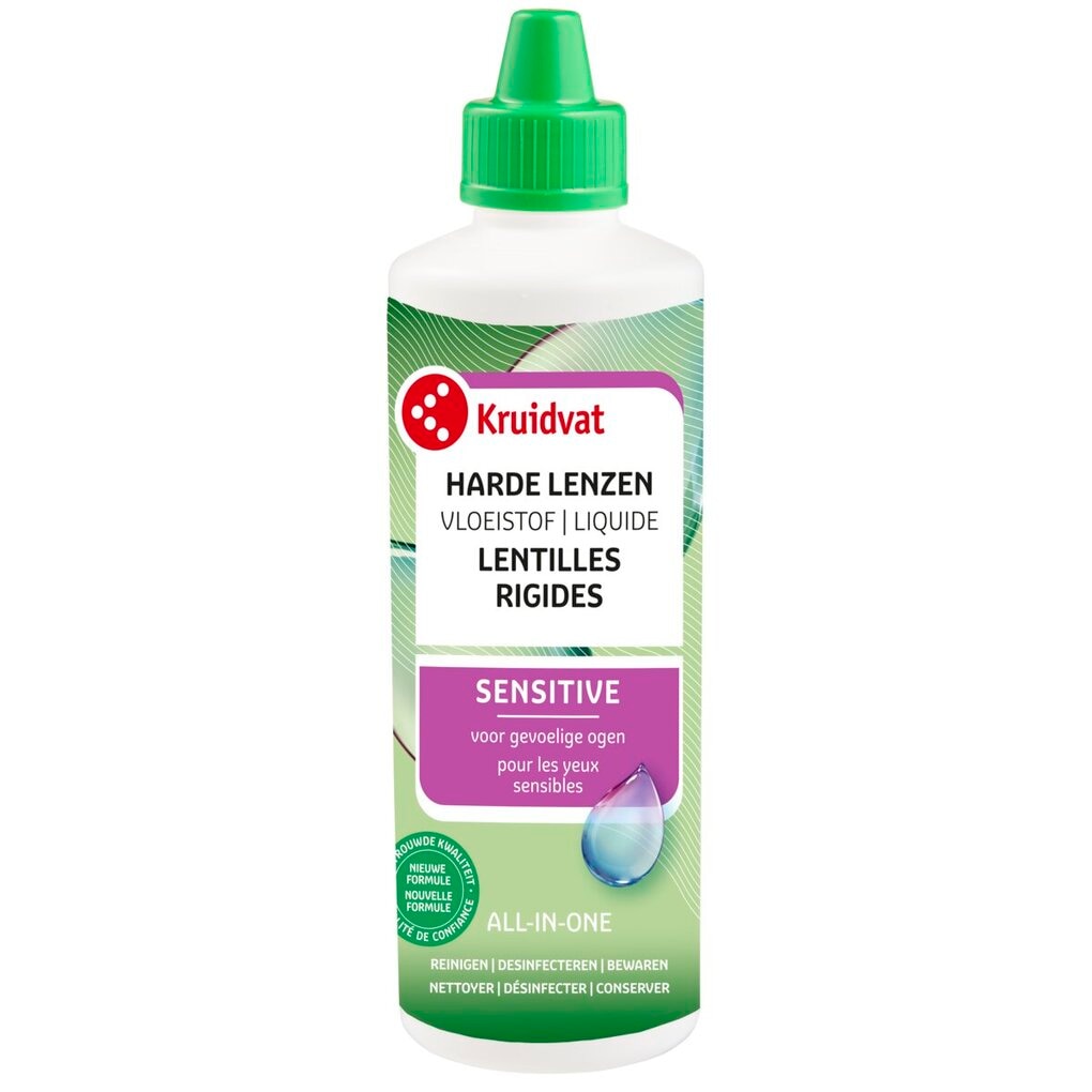 Kruidvat Opticare Sensitive Harde Lenzen All-In-One Lenzenvloeistof