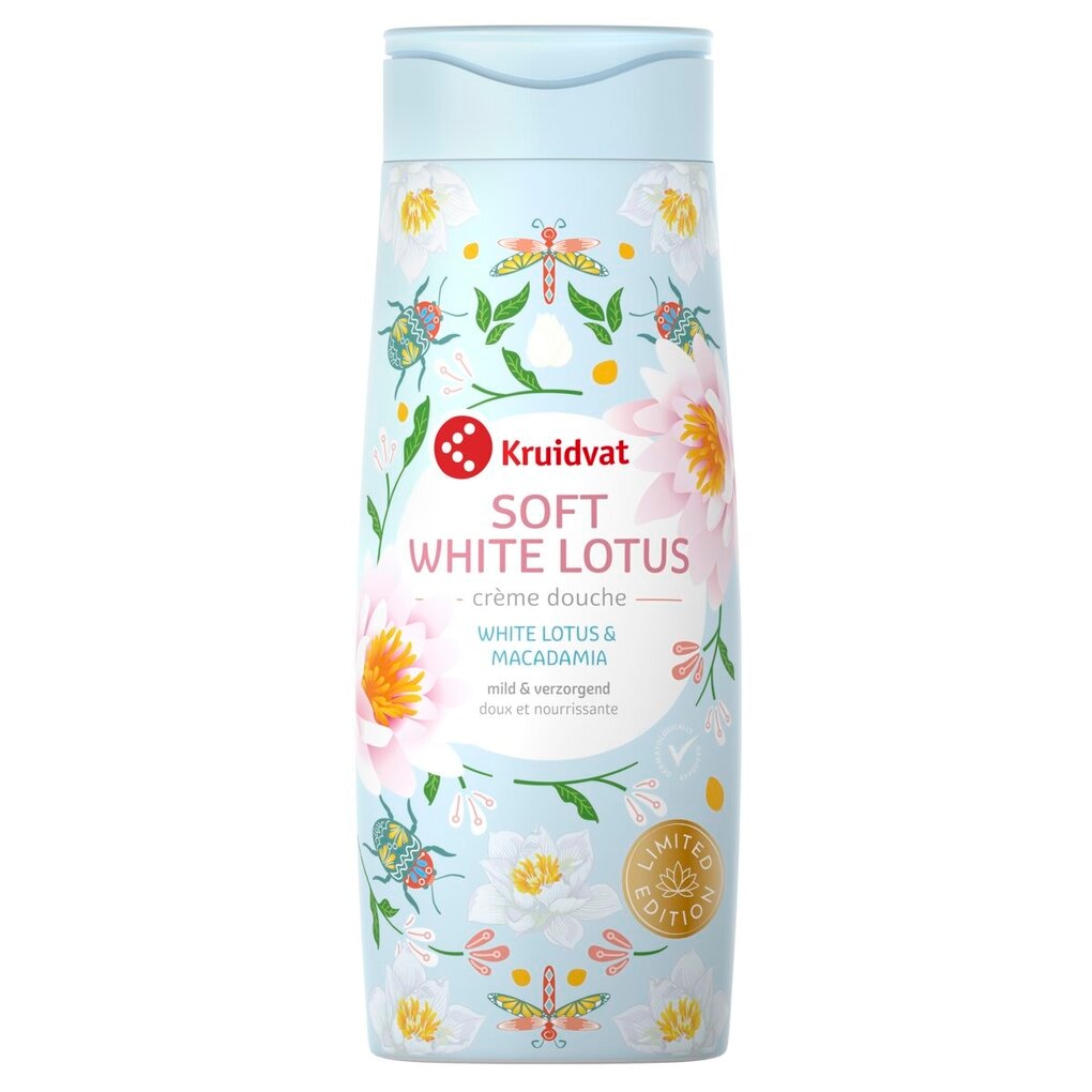 Kruidvat Crème Douche Soft White Lotus