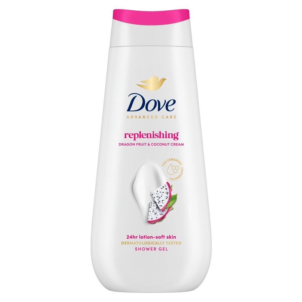 Dove Advanced Care Gel Douche Replenishing Dragonfruit & Coconut Cream