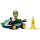 Mario Kart Spin Out Luigi Kart Figuur