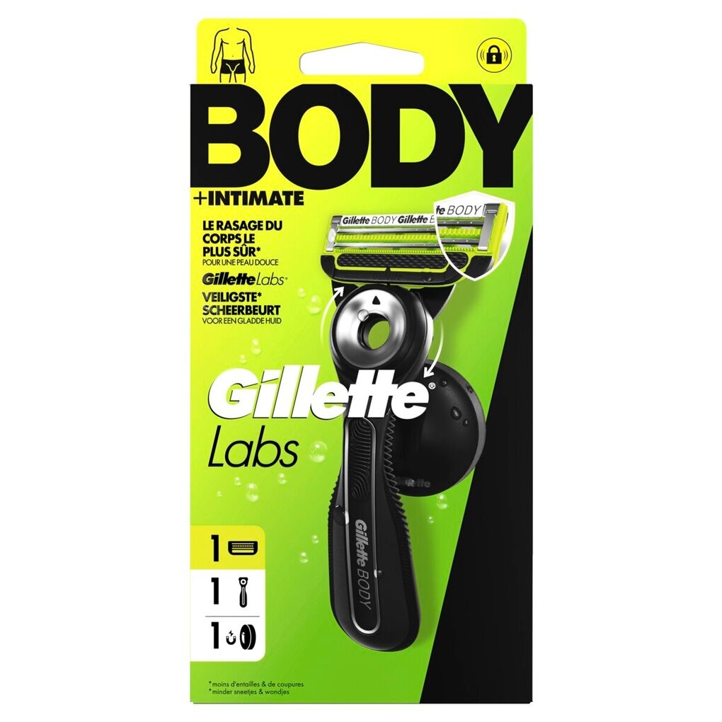 GilletteLabs Body + Intimate Scheersysteem GilletteLabs Body + Intimate Scheersysteem