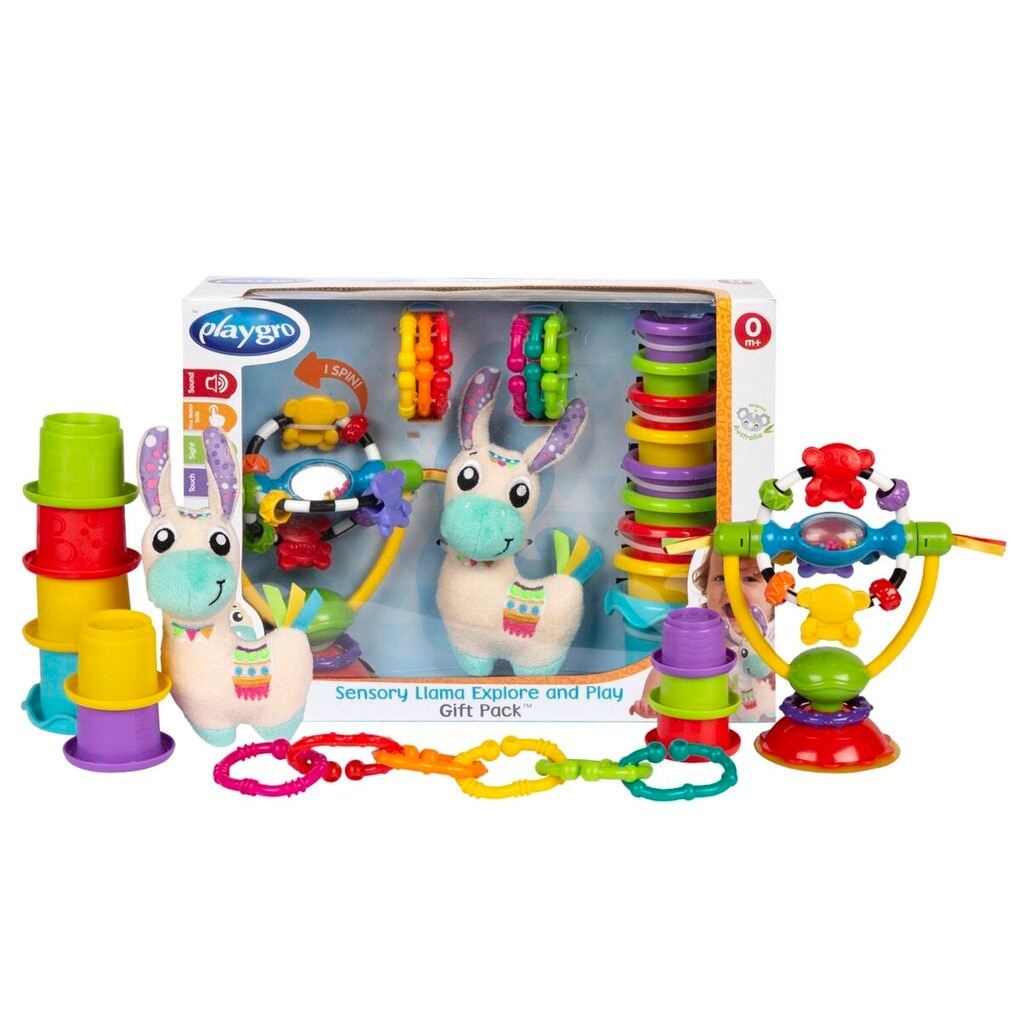 Playgro Sensory Lama Explore and Play Speelset