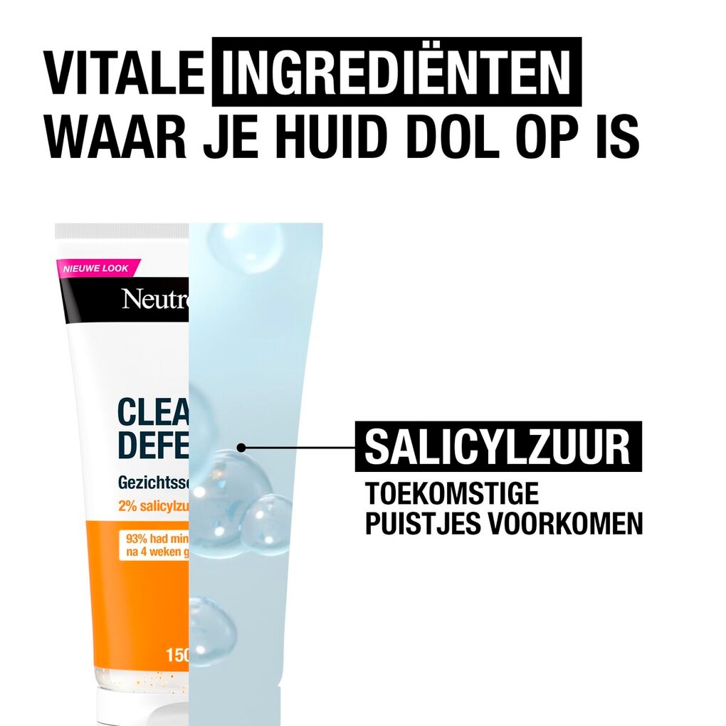 Neutrogena Face Scrub Clear & Defend 2 % Acide Salicylique