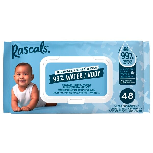Rascals Lingettes Premium 99% Water