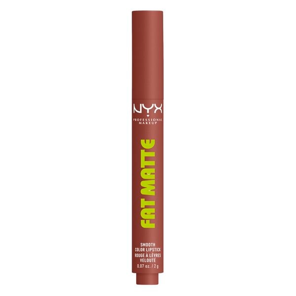 NYX Professional Makeup Fat Matte 08 Toasty Taupe Smooth Color Lipstick