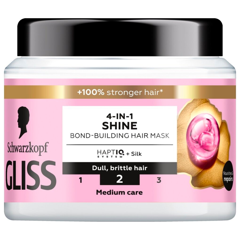 Gliss Masque Capillaire 4-en-1 Shine Bond-Building