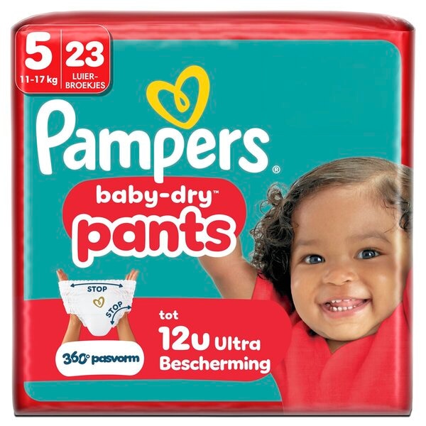 Pampers Baby-Dry Pants Maat 5 Luierbroekjes