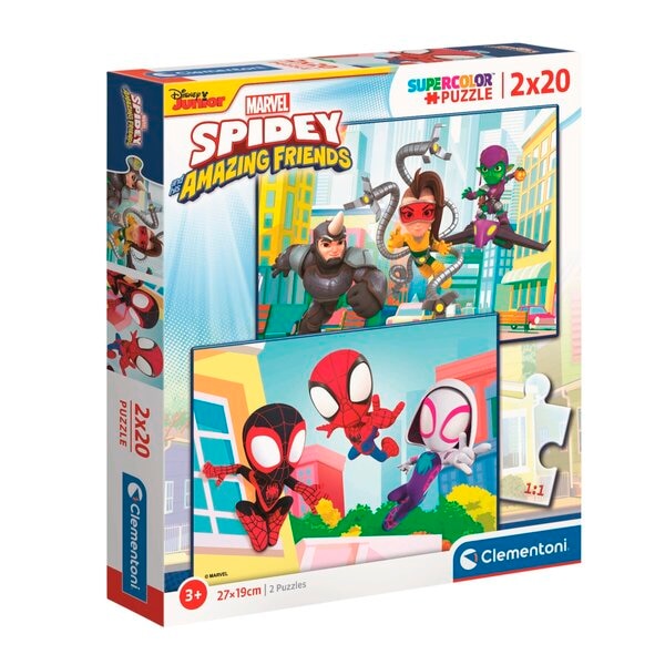 Clementoni Puzzles Supercolor Marvel Spidey And His Amazing Friends