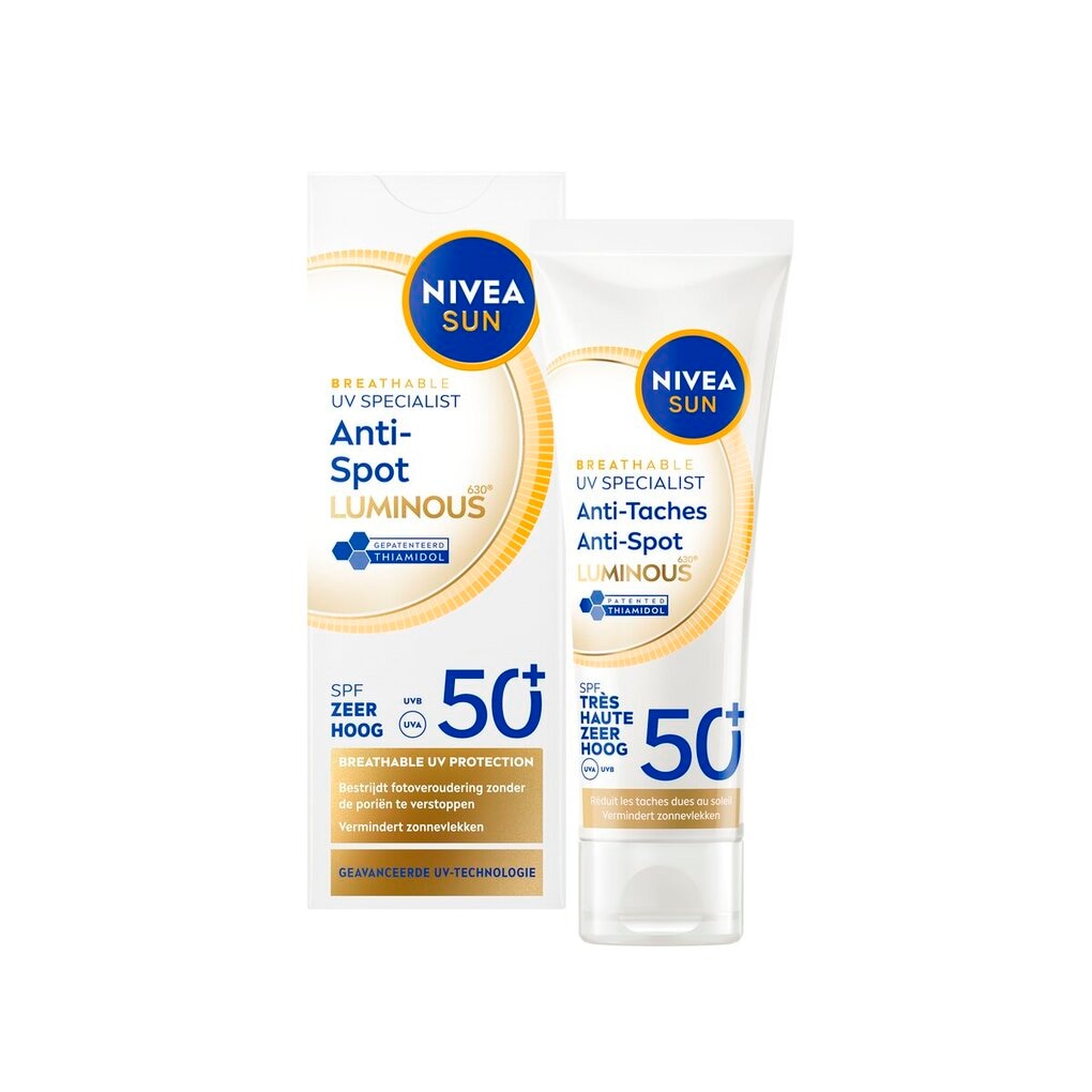NIVEA Sun Fluide Solaire Anti-Taches Breathable UV Specialist Luminous630 FPS50+