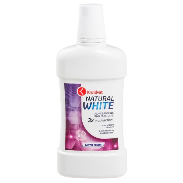 Kruidvat Natural White Mondwater 500ml