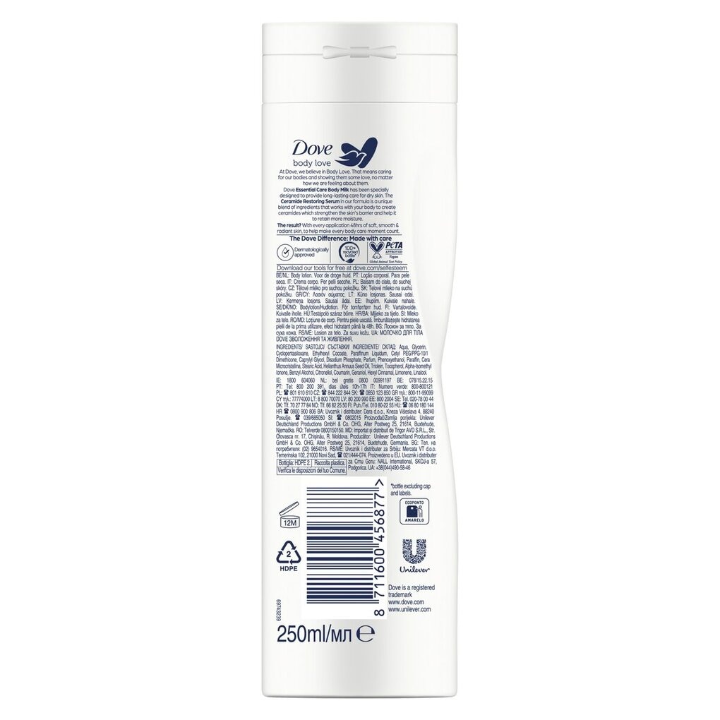 Dove Body Love Essential Care Bodymilk