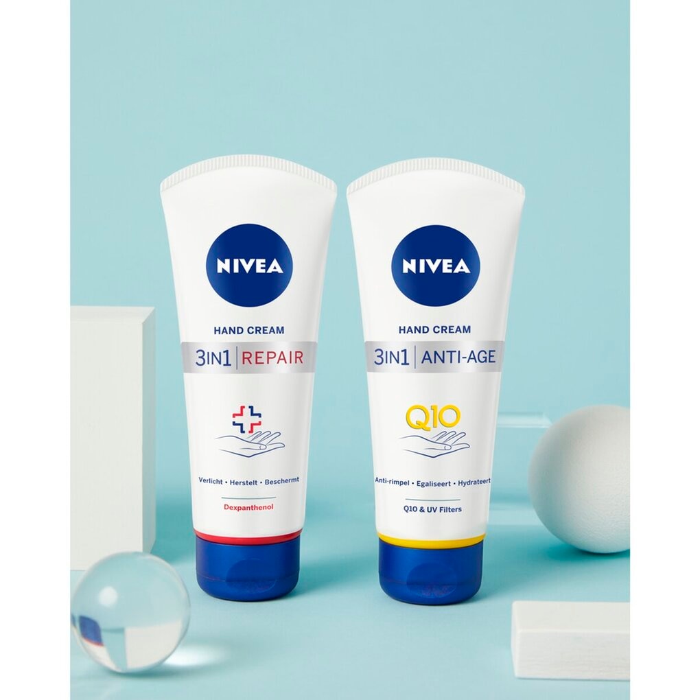 NIVEA Crème Mains 3-en-1 Repair & Care