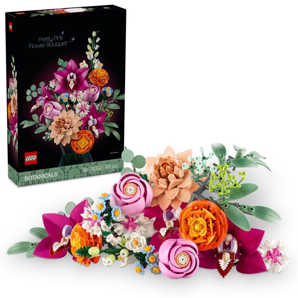 LEGO Botanicals 10342 Roze Boeket