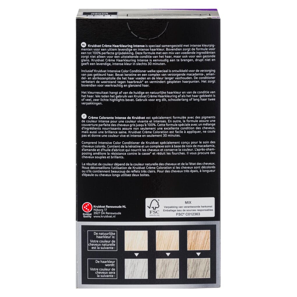Kruidvat Crème Colorante 11.11 Intense Urban Silver