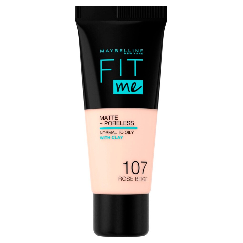 Maybelline Fit Me Matte + Poreless Fond de teint 107 Rose Beige