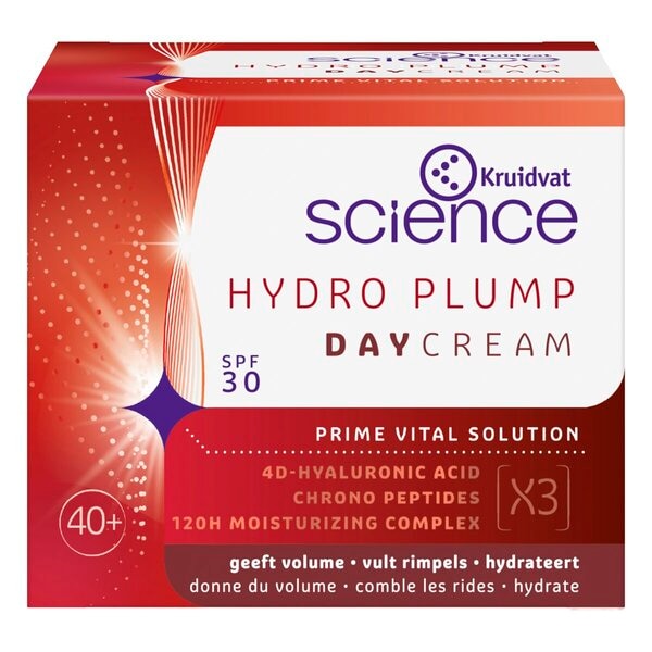 Kruidvat Science Hydro Plump SPF30 Dagcrème 50ml