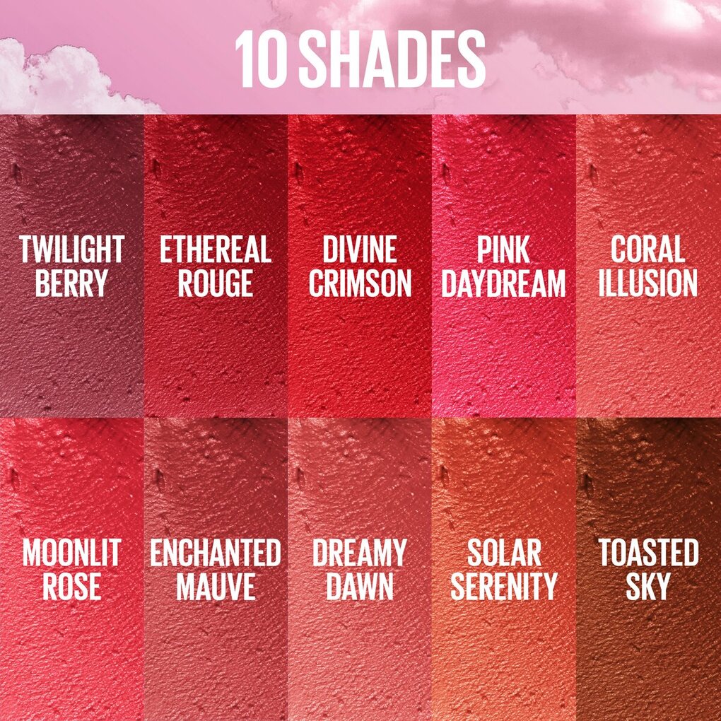 Maybelline New York Cloudtopia Moonlit Rose Cheek & Lip Mousse