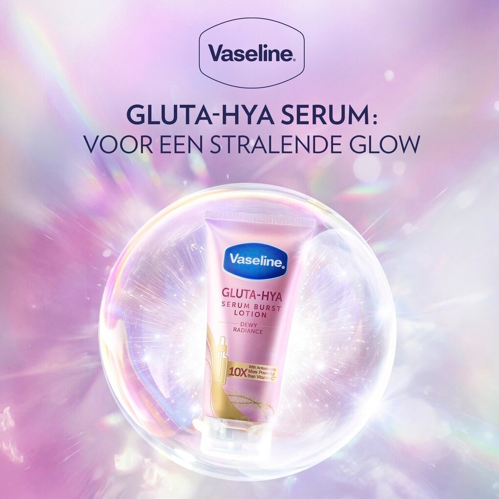 Vaseline Gluta-Hya Serum Burst Lotion Dewy Radiance