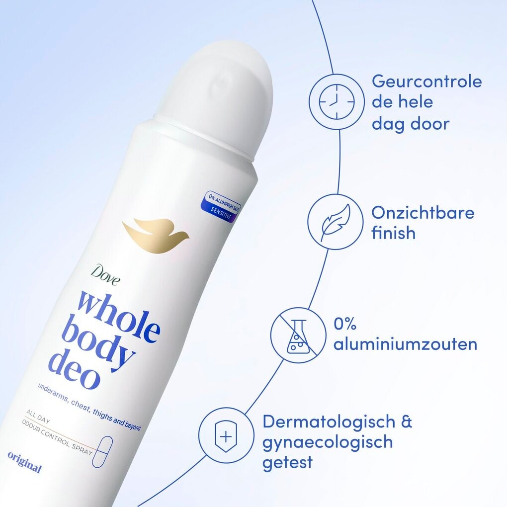 Dove Whole Body Original Deodorant Spray