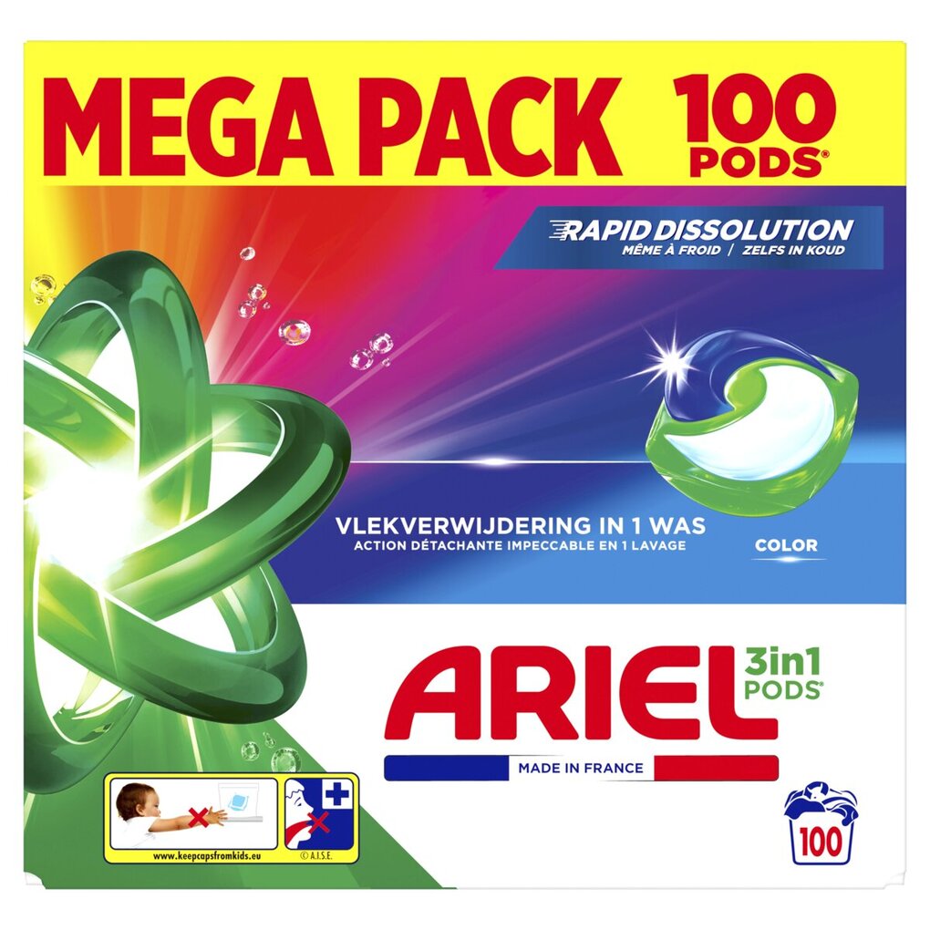 Ariel Color 3-in-1 Wasmiddelpods